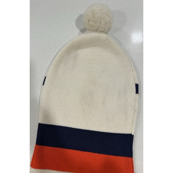 KULE Ivory Navy Orange The Mortitz Balaclava Ski Mask Hat - Picture 9 of 9